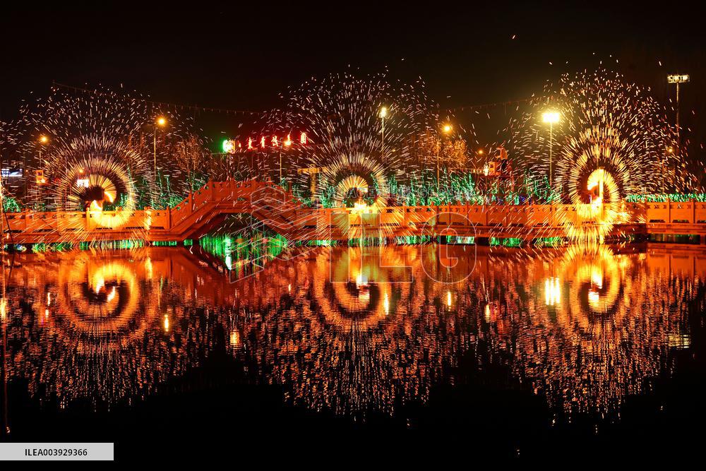 Chinese Celebrate Spring Festival Holiday