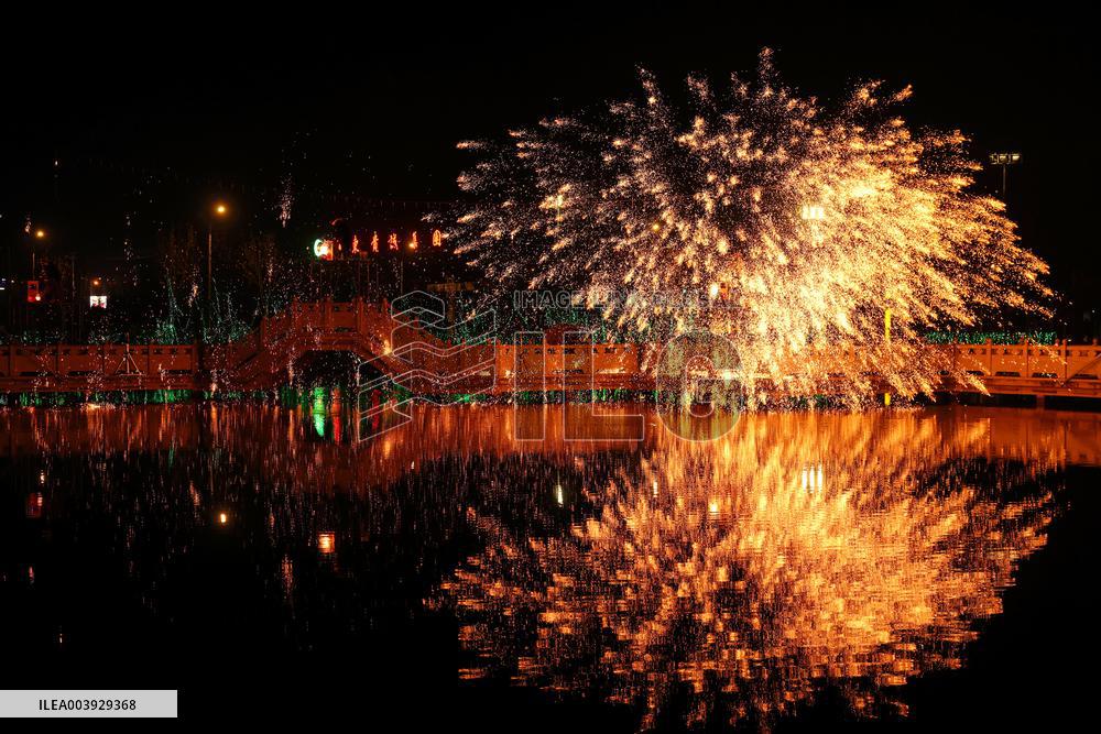 Chinese Celebrate Spring Festival Holiday