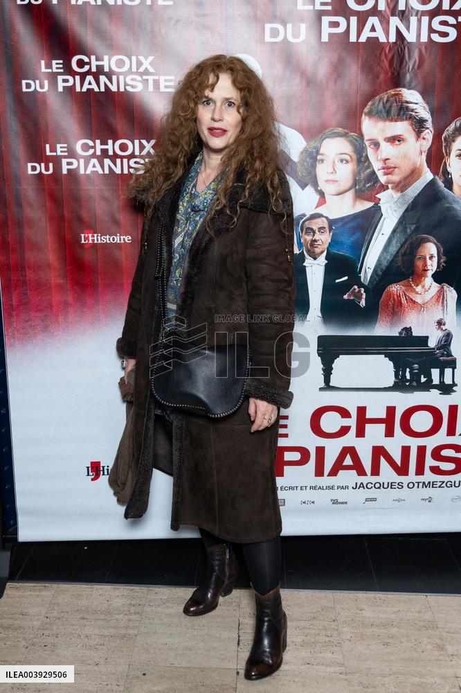 Le Choix Du Pianiste Premiere - Paris