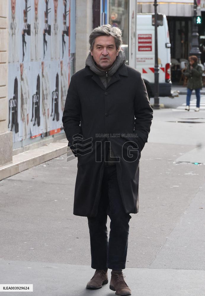 Bertrand Blier Funeral - Paris