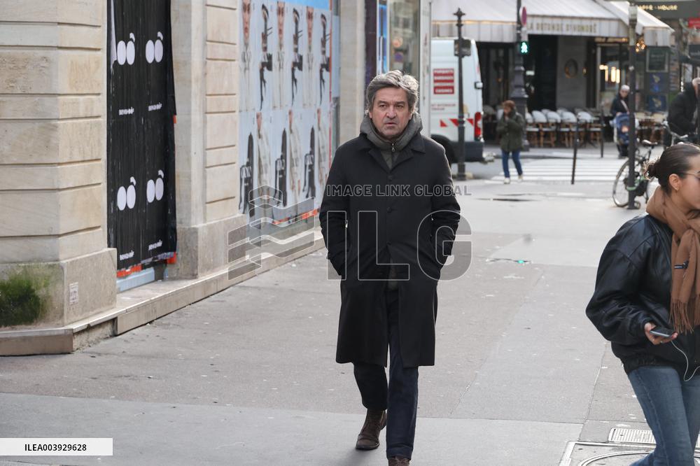 Bertrand Blier Funeral - Paris