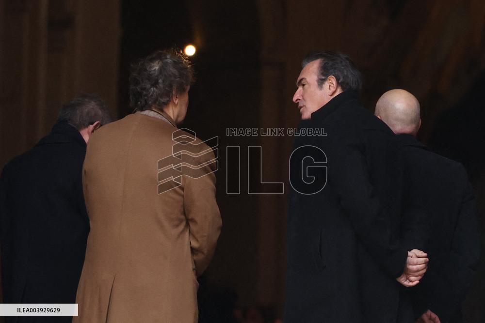 Bertrand Blier Funeral - Paris