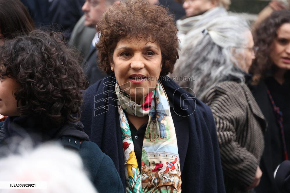 Bertrand Blier Funeral - Paris