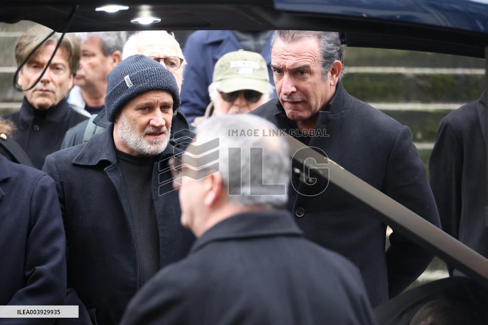 Bertrand Blier Funeral - Paris