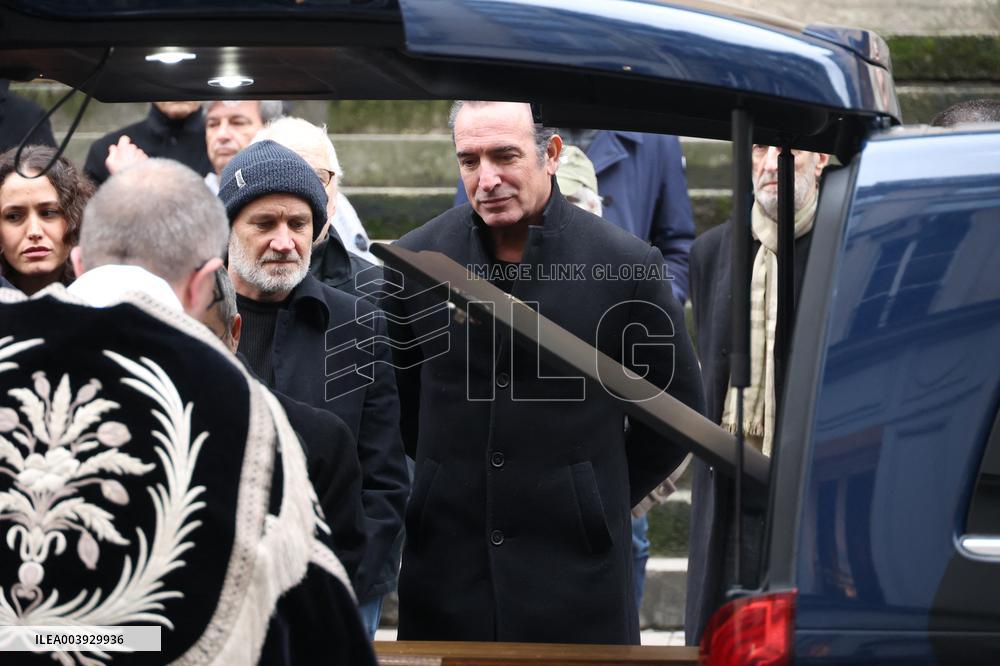 Bertrand Blier Funeral - Paris