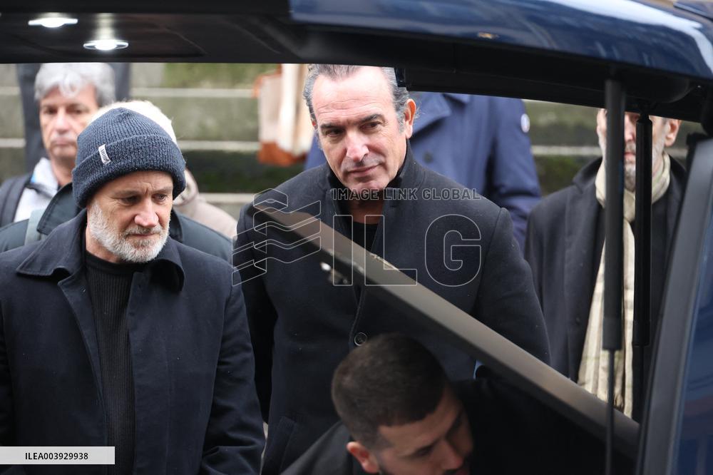 Bertrand Blier Funeral - Paris