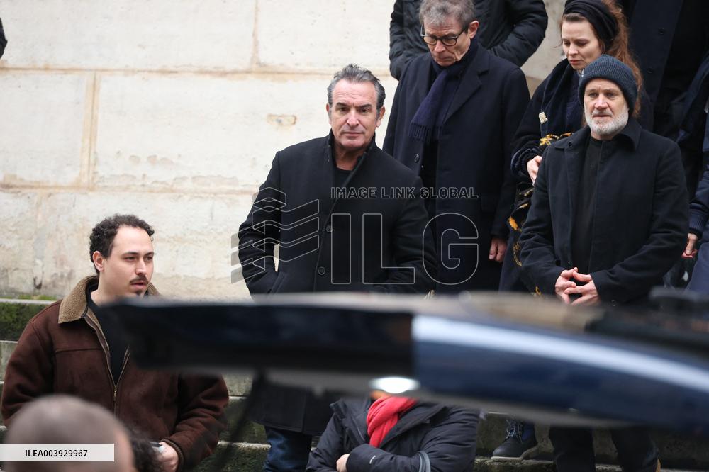 Bertrand Blier Funeral - Paris