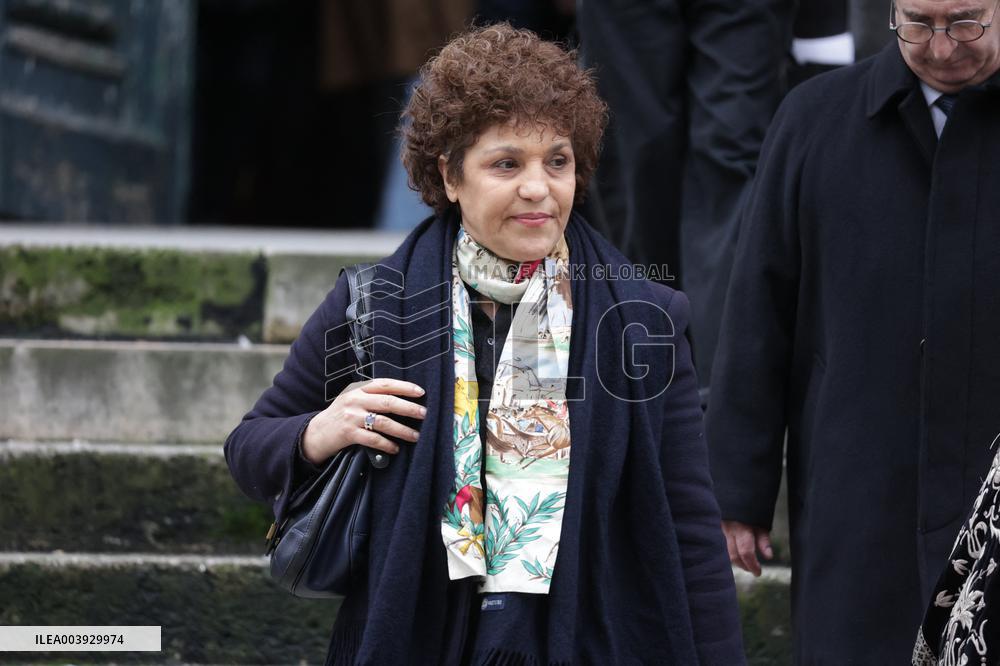 Bertrand Blier Funeral - Paris