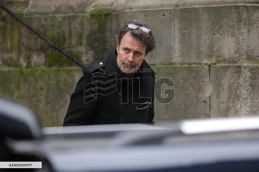 Bertrand Blier Funeral - Paris