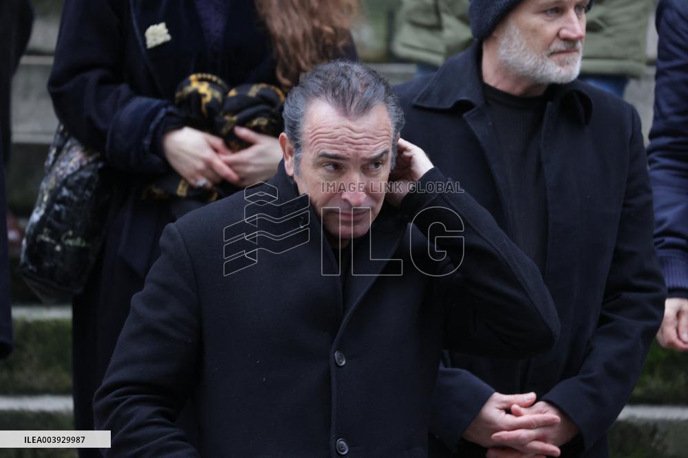 Bertrand Blier Funeral - Paris