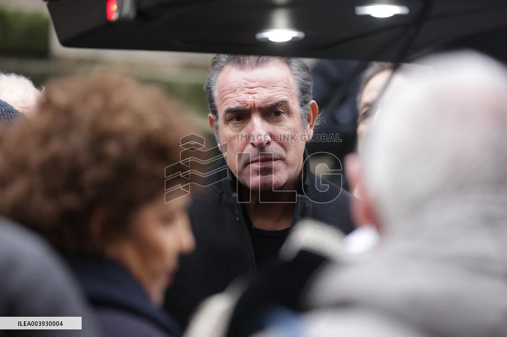 Bertrand Blier Funeral - Paris