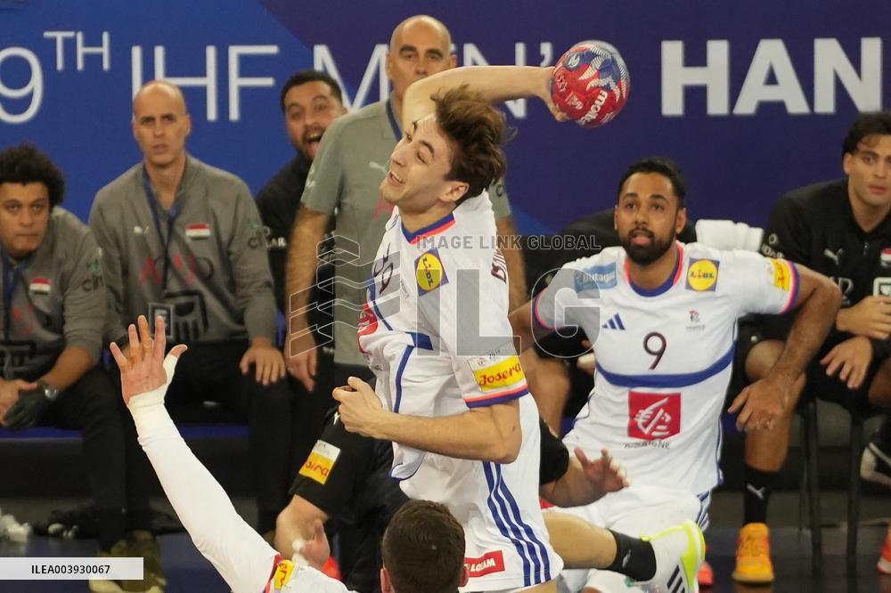 Handball - IHF Men's World Championship - France V Egypt