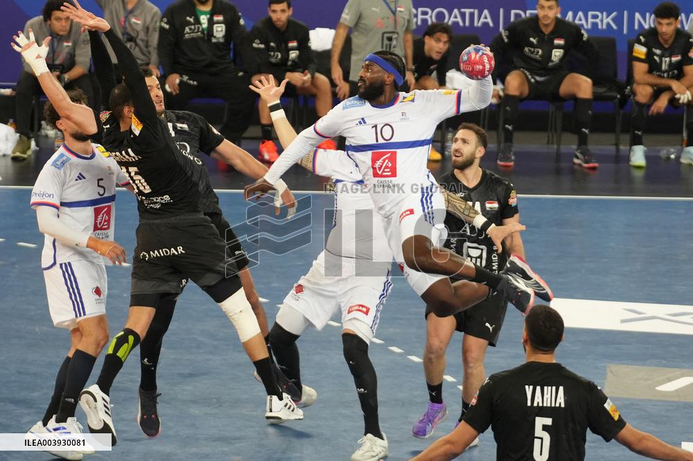 Handball - IHF Men's World Championship - France V Egypt