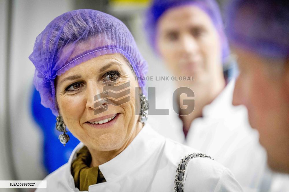 Queen Maxima Visits SVO Food Vocational Training - Houten