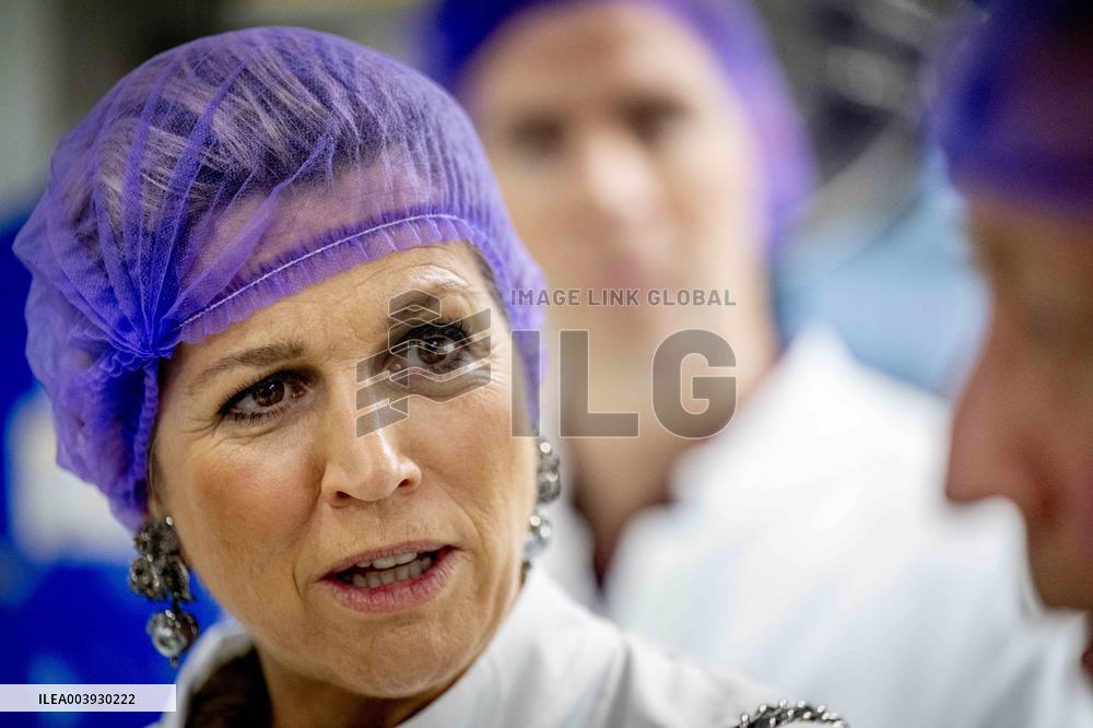 Queen Maxima Visits SVO Food Vocational Training - Houten
