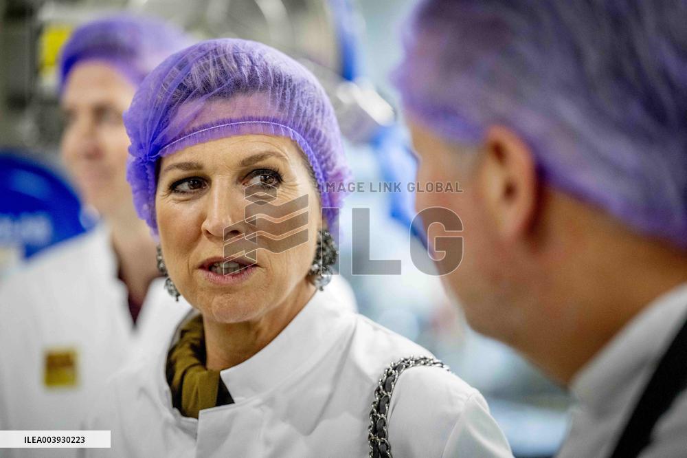 Queen Maxima Visits SVO Food Vocational Training - Houten