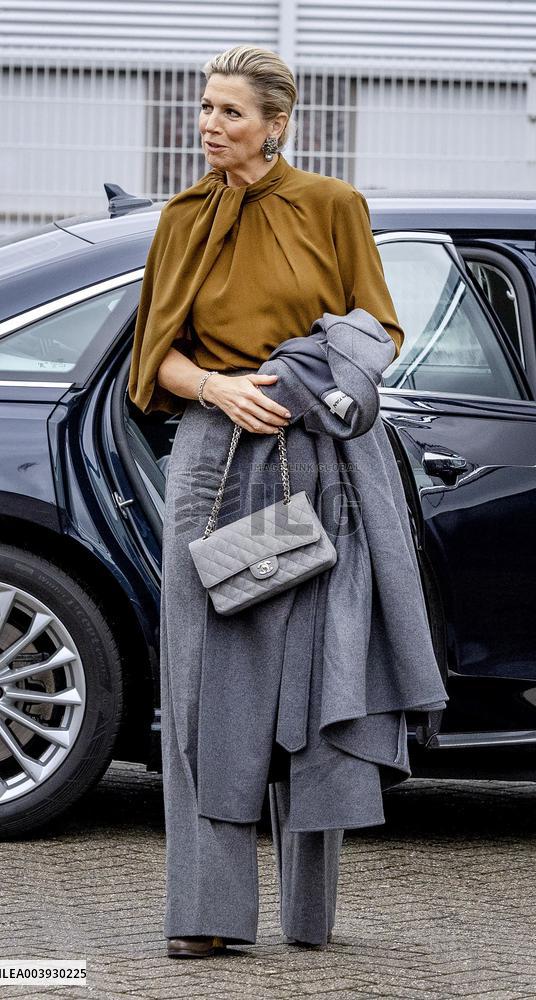 Queen Maxima Visits SVO Food Vocational Training - Houten