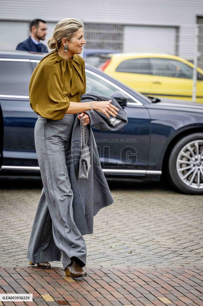 Queen Maxima Visits SVO Food Vocational Training - Houten