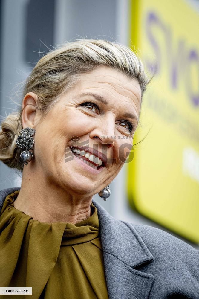 Queen Maxima Visits SVO Food Vocational Training - Houten