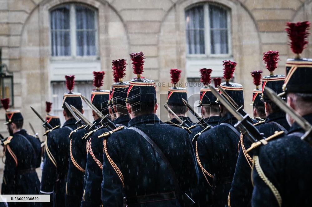 Bilateral meeting at the Elysee FA