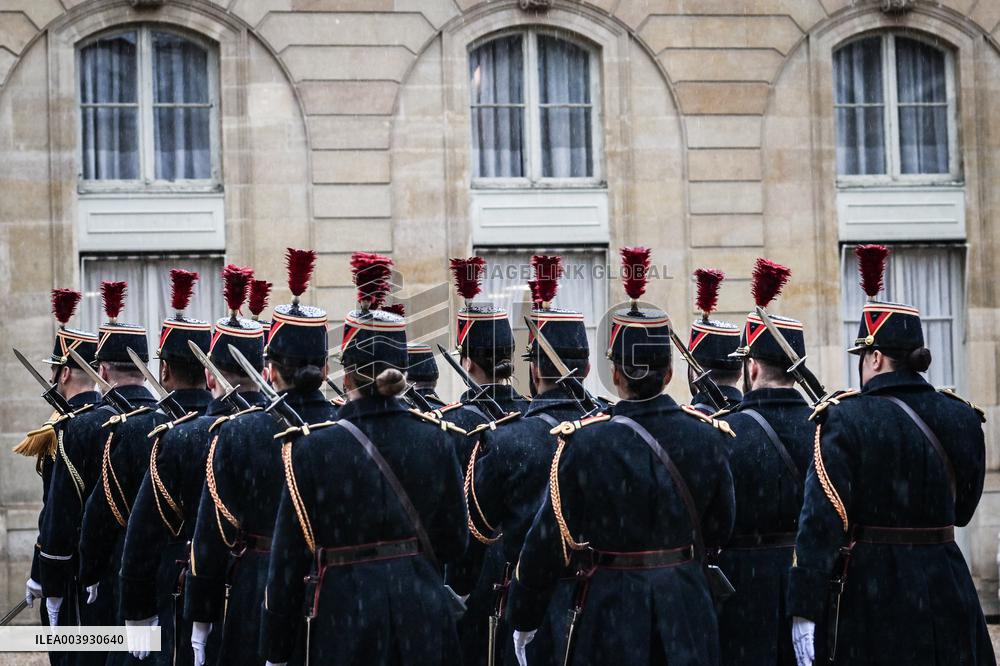 Bilateral meeting at the Elysee FA