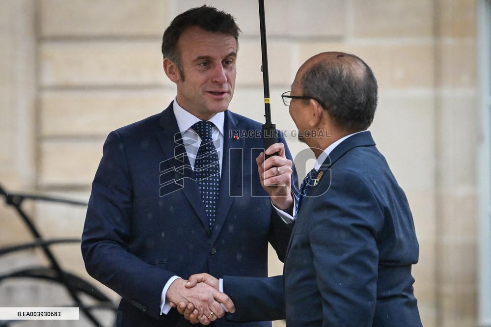 Bilateral meeting at the Elysee FA