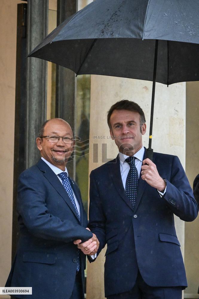 Bilateral meeting at the Elysee FA