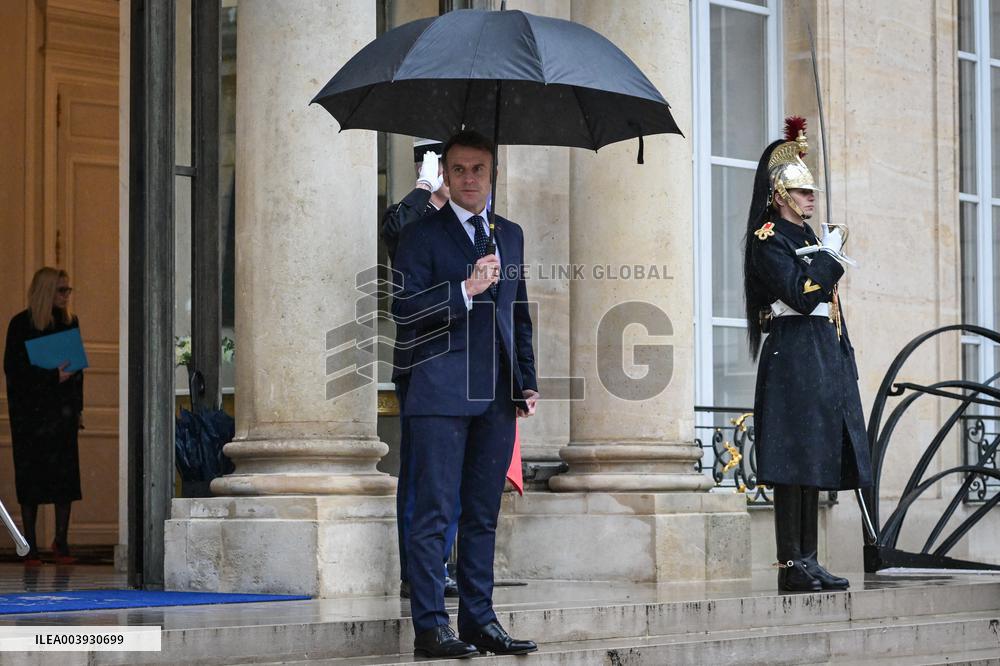 Bilateral meeting at the Elysee FA