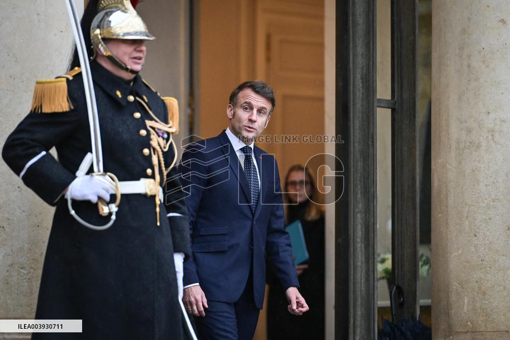 Bilateral meeting at the Elysee FA