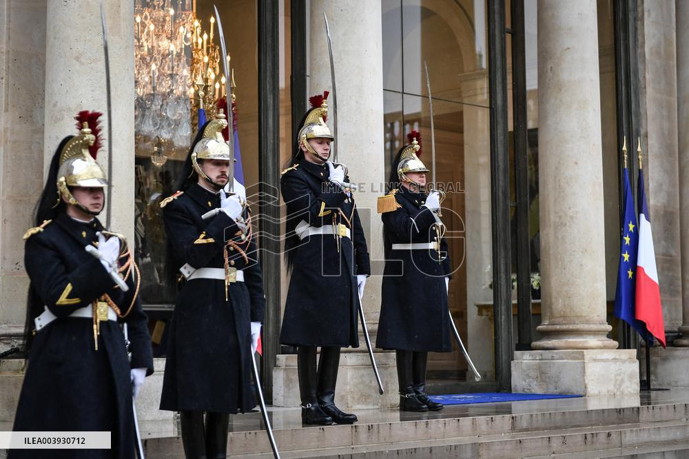 Bilateral meeting at the Elysee FA