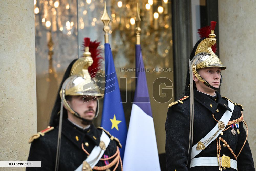 Bilateral meeting at the Elysee FA
