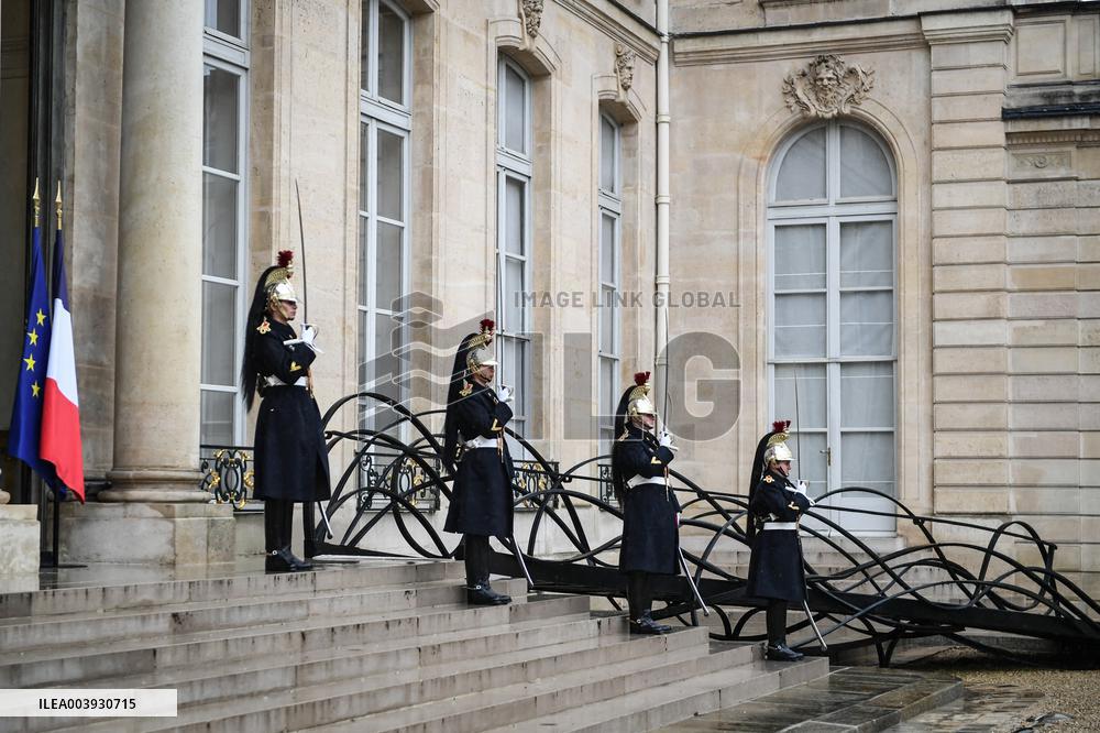 Bilateral meeting at the Elysee FA