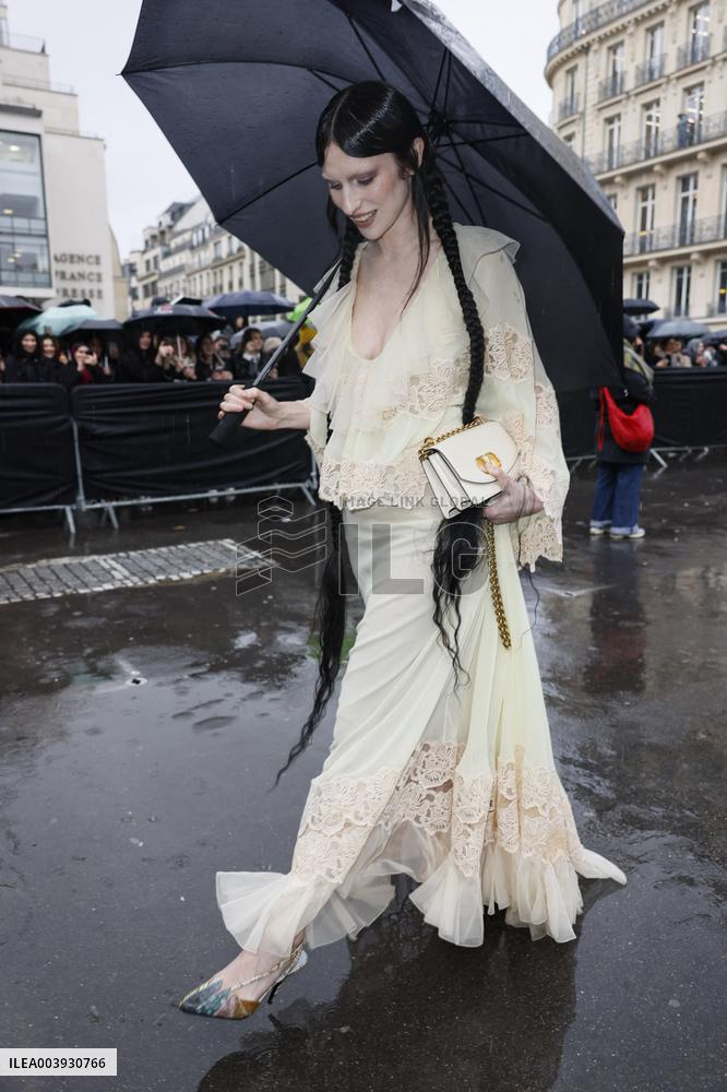 PFW - Valentino Arrivals