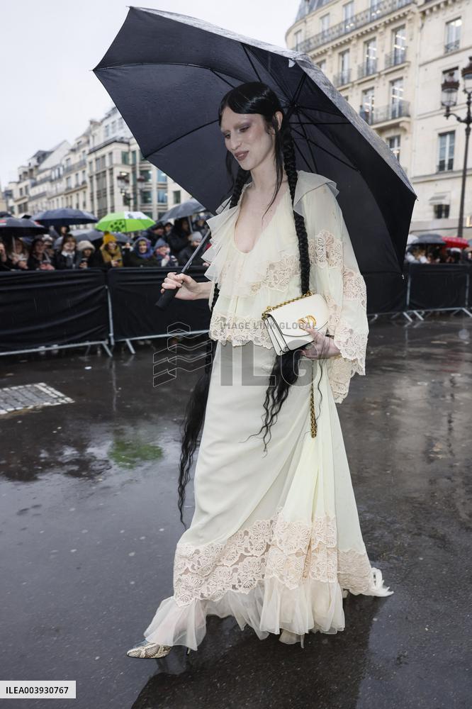 PFW - Valentino Arrivals
