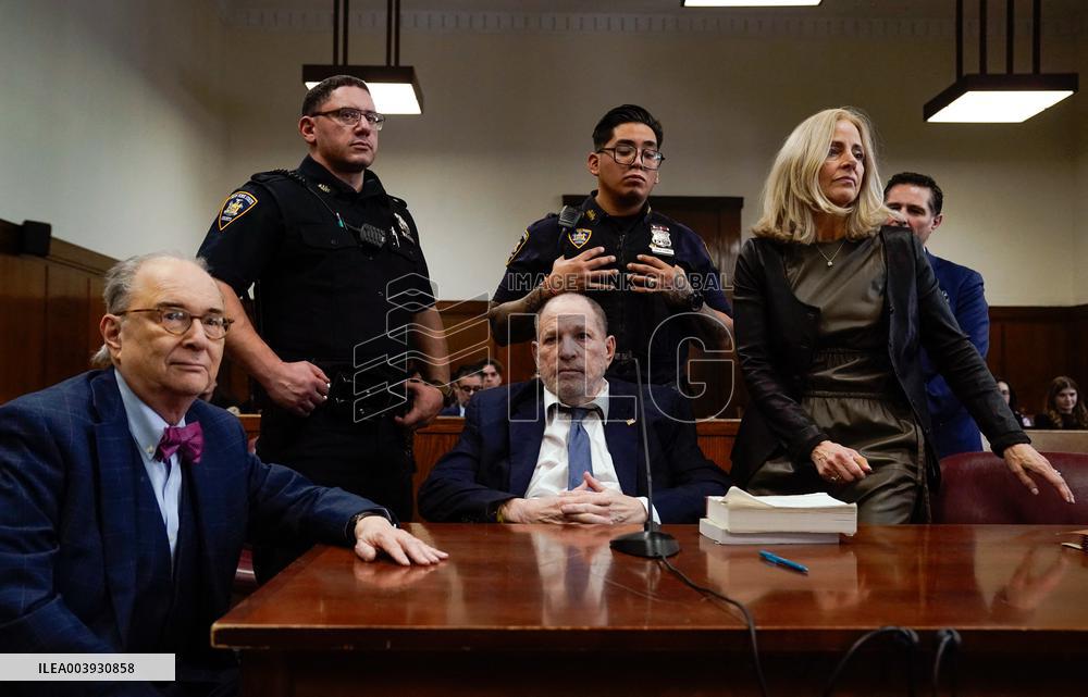 Hearing for Harvey Weinstein ahead of rape and sexual assault trial