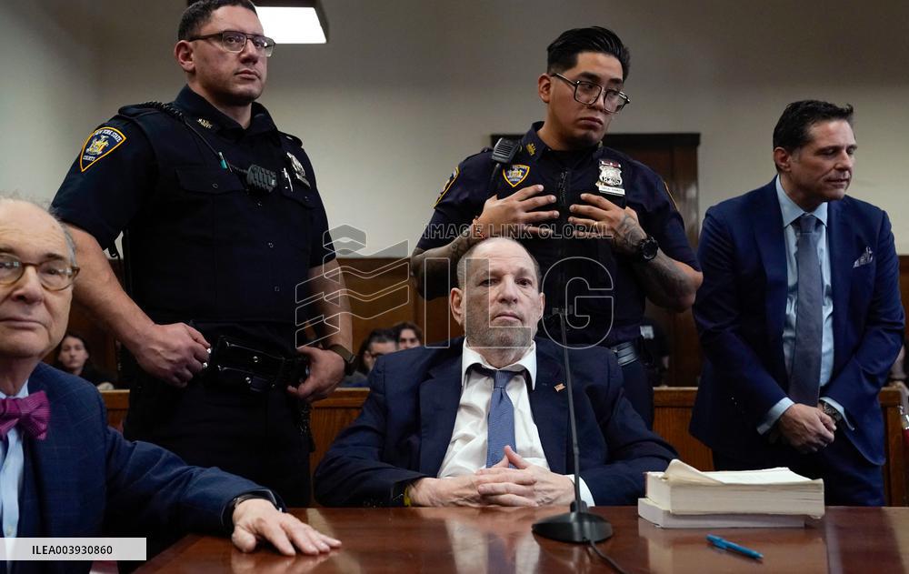 Hearing for Harvey Weinstein ahead of rape and sexual assault trial