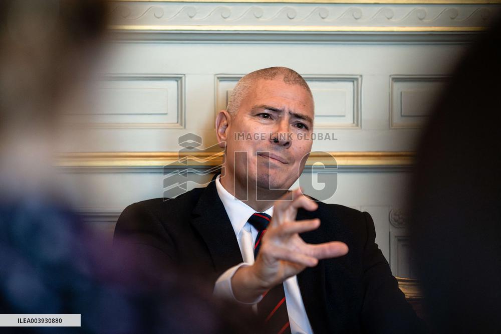 Hugues Moutouh Portrait - Nice