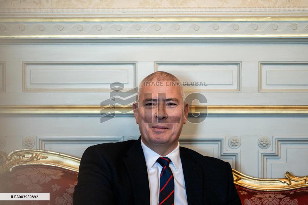 Hugues Moutouh Portrait - Nice