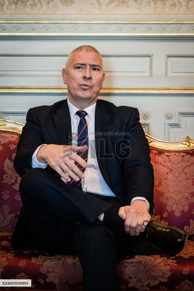 Hugues Moutouh Portrait - Nice