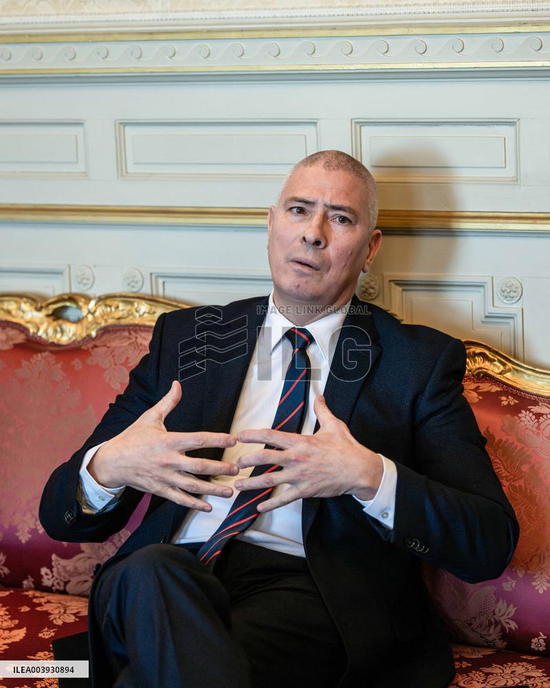 Hugues Moutouh Portrait - Nice