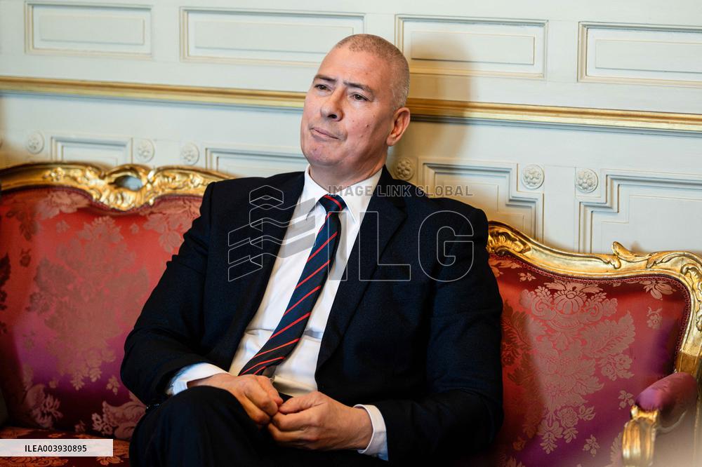 Hugues Moutouh Portrait - Nice