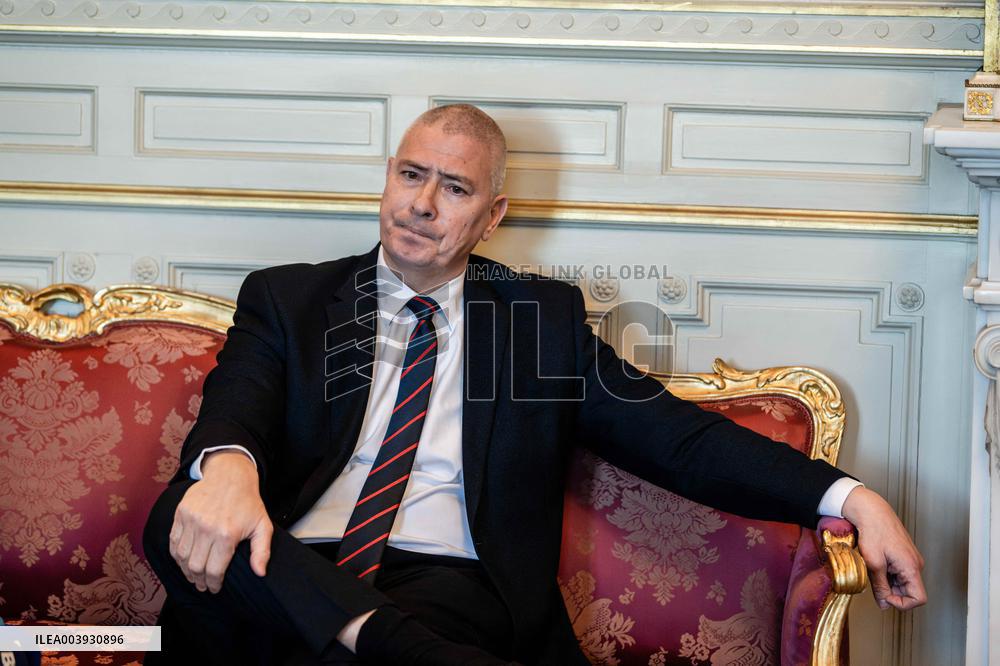 Hugues Moutouh Portrait - Nice