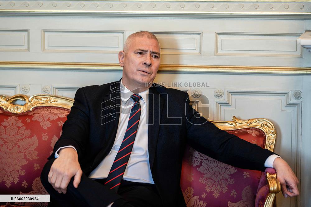 Hugues Moutouh Portrait - Nice