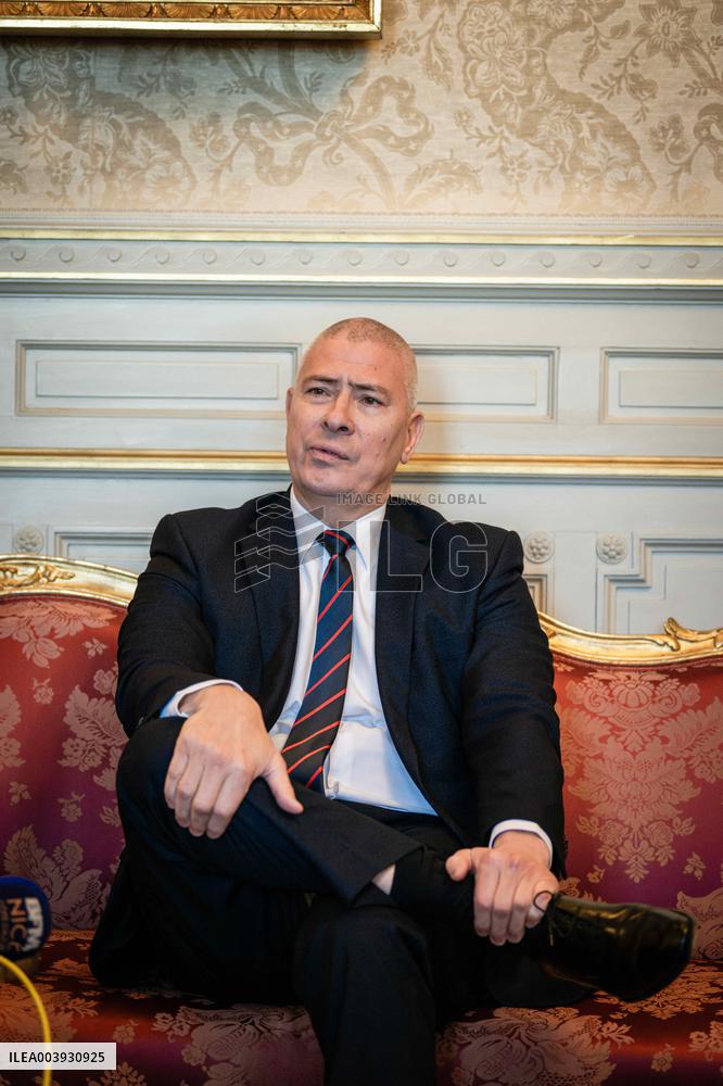Hugues Moutouh Portrait - Nice