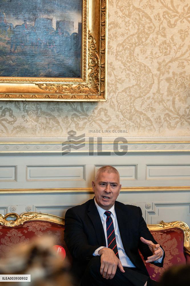 Hugues Moutouh Portrait - Nice