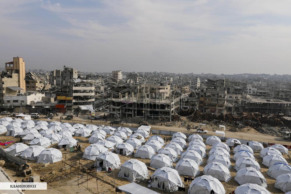 Palestinians Returning To Devastated Northern Gaza
