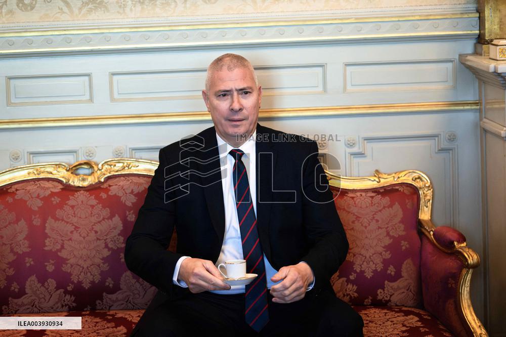 Hugues Moutouh Portrait - Nice