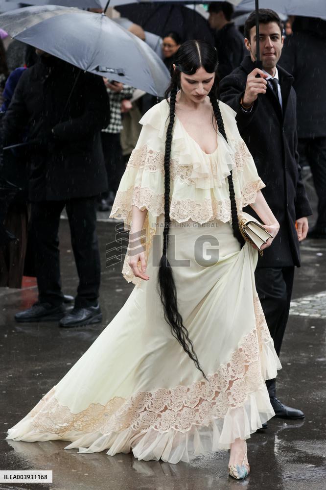 PFW - Valentino Haute Couture - Arrivals NB