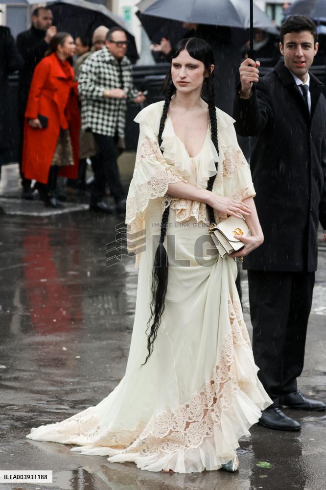 PFW - Valentino Haute Couture - Arrivals NB