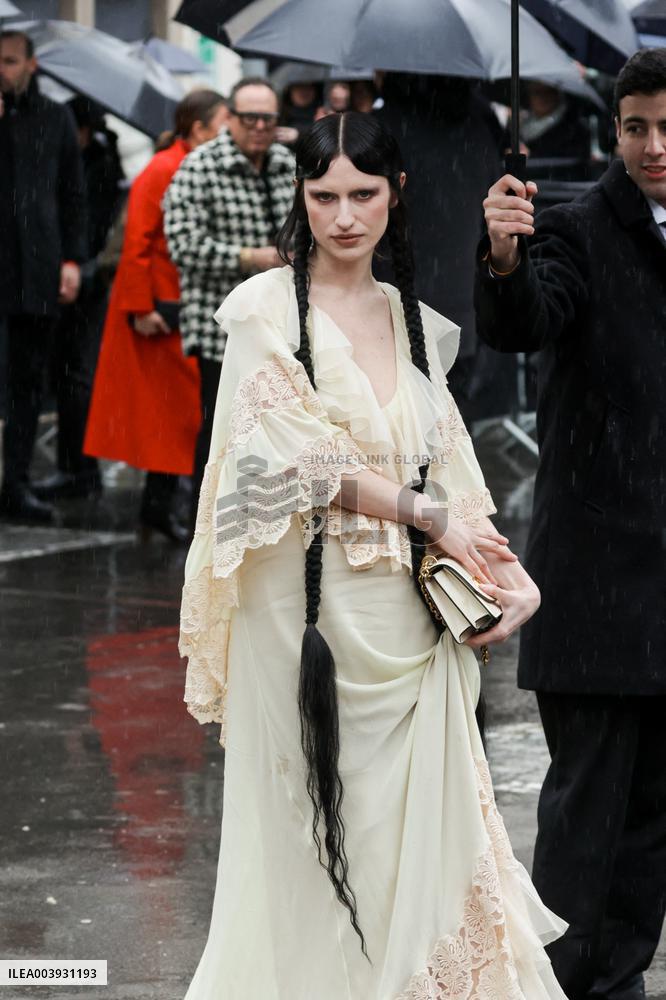 PFW - Valentino Haute Couture - Arrivals NB